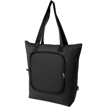 Logotrade promotional product picture of: EcoFold RPET foldable tote cooler bag 15L