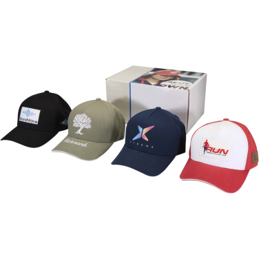 Logo trade promotional items image of: Recycled caps sample box