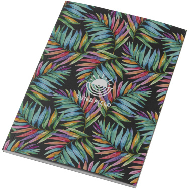 Logo trade promotional giveaways image of: Novella Austen A5 soft cover notebook - 50 sheets