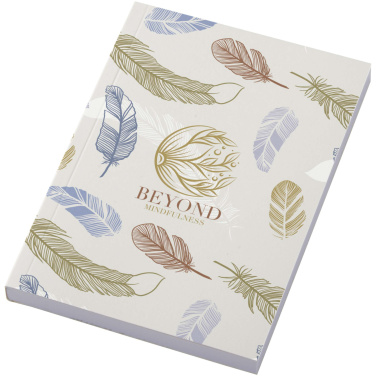 Logo trade promotional merchandise picture of: Novella Austen A6 soft cover notebook - 100 sheets