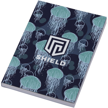 Logo trade promotional merchandise picture of: Novella Austen A6 soft cover notebook - 100 sheets