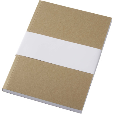 Logotrade promotional giveaways photo of: Novella Austen A5 recycled soft cover kraft notebook - 100 sheets