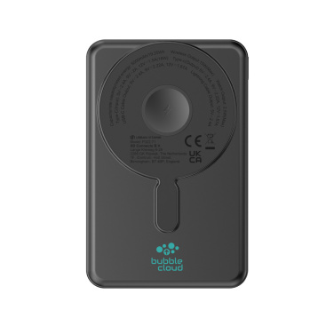 Logotrade promotional item picture of: Urban Vitamin Redwood 5in1 5000mah 20W PD magnetic powerbank