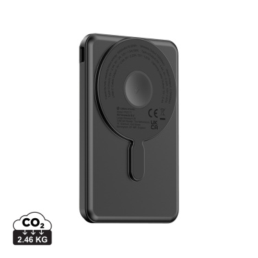 Logo trade promotional merchandise photo of: Urban Vitamin Redwood 5in1 5000mah 20W PD magnetic powerbank