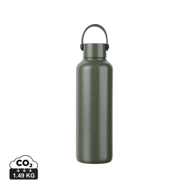 Logotrade promotional product picture of: Baltimore RCS recycled SS bottle 600 ML