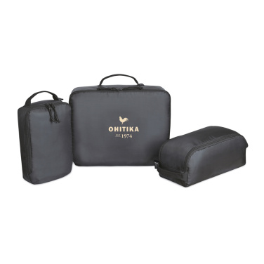 Logo trade promotional products picture of: Renew AWARE™ rPET 3 Piece Packing Cube Set