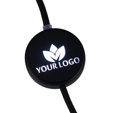 Logotrade promotional gift image of: Cable 4in1 with illuminated logo - LH-ZM02