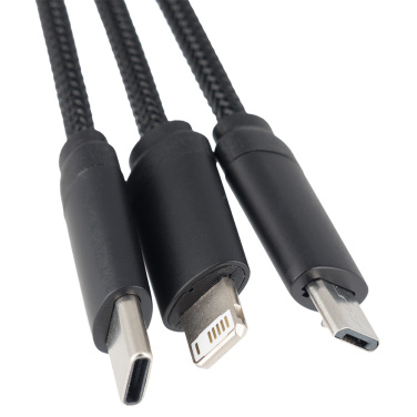 Logotrade corporate gift picture of: Big cable 4in1 with illuminated logo - i5w
