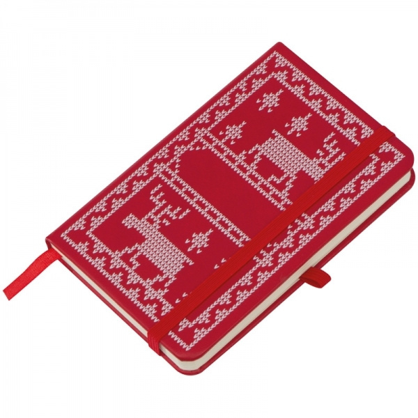 Logotrade promotional merchandise picture of: A6 Notebook with Christmas design