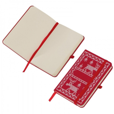 Logo trade promotional items image of: A6 Notebook with Christmas design