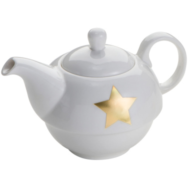 Logo trade promotional products image of: Porcelain tea set