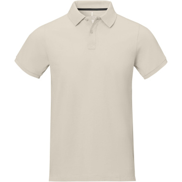 Logo trade promotional merchandise picture of: Calgary short sleeve men's polo