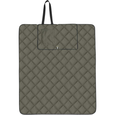 Logo trade business gifts image of: Clary GRS recycled polyester picnic blanket