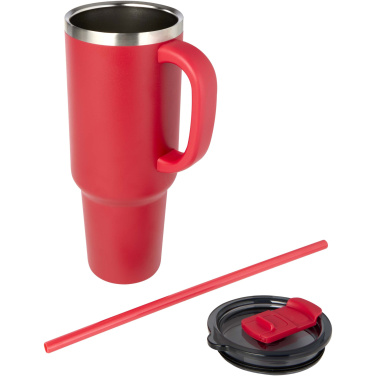 Logotrade advertising product image of: Sydney 1200 ml copper vacuum insulated tumbler with straw