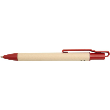 Logotrade corporate gift picture of: Liliana sugarcane paper ballpoint pen (blue ink)