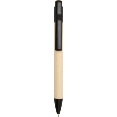 Logo trade corporate gifts picture of: Liliana sugarcane paper ballpoint pen (blue ink)