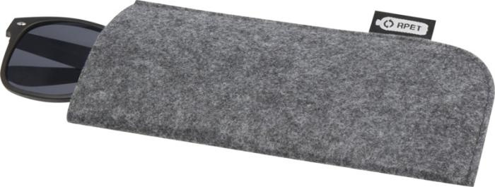 Logotrade promotional giveaway picture of: Felta GRS recycled pouch for glasses