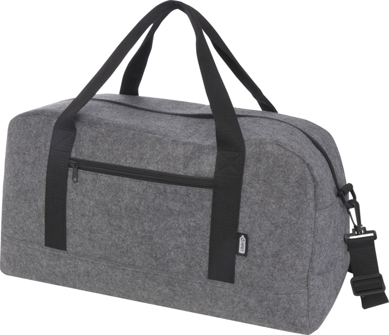 Logo trade promotional items image of: Felta GRS recycled duffel bag 35L