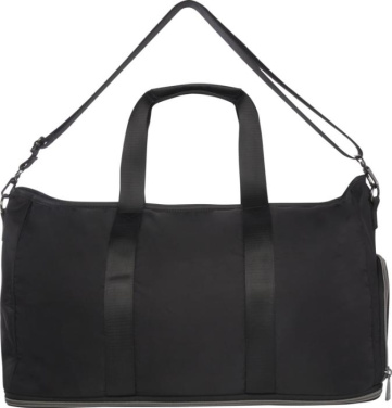 Logo trade business gifts image of: Rhine GRS recycled expandable duffel bag 35L