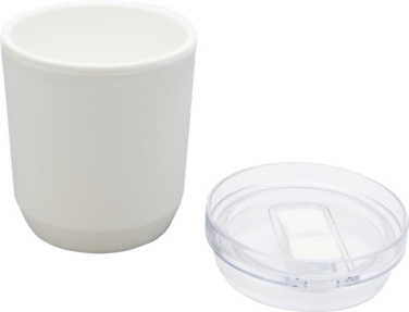 Logo trade business gifts image of: Hudson 180 ml recycled plastic double-wall tumbler