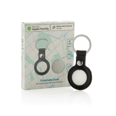 Logo trade promotional giveaways picture of: Findmate Dual RCS recycled plastic item finder IPX 5