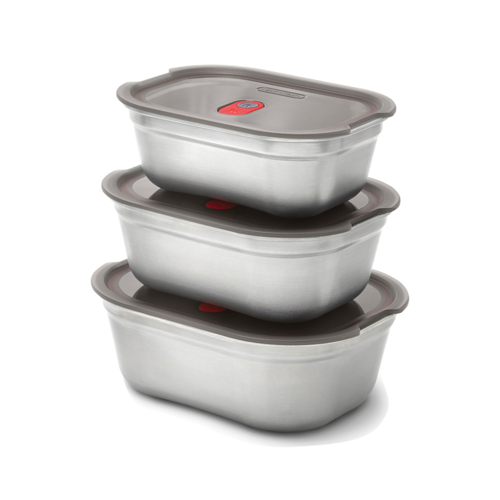 Logo trade promotional merchandise picture of: Black+Blum Mealprep Box 3pcs Set Small, Medium, Large