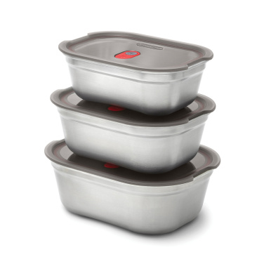 Logo trade corporate gift photo of: Black+Blum Mealprep Box 3pcs Set Small, Medium, Large