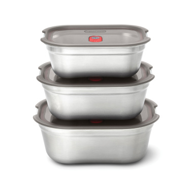 Logotrade advertising products photo of: Black+Blum Mealprep Box 3pcs Set Small, Medium, Large
