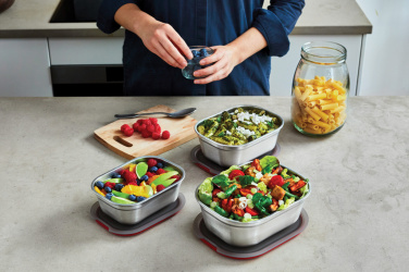 Logo trade promotional gifts image of: Black+Blum Mealprep Box 3pcs Set Small, Medium, Large