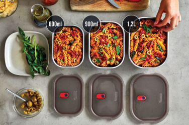 Logo trade advertising products picture of: Black+Blum Mealprep Box 3pcs Set Small, Medium, Large