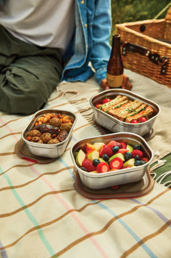 Logo trade promotional items image of: Black+Blum Mealprep Box 3pcs Set Small, Medium, Large