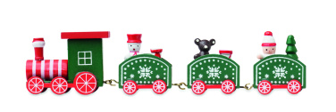 Logotrade promotional gift image of: Wooden Christmas train