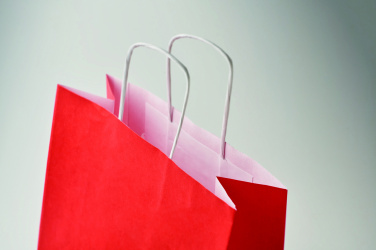 Logo trade promotional giveaways image of: Gift paper bag small