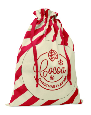 Logo trade promotional giveaways picture of: Large Santa cotton bag