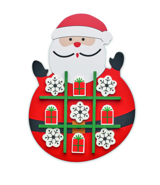 Logotrade promotional gift picture of: Christmas wooden tic tac toe