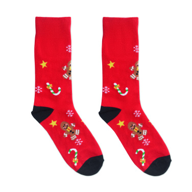 Logotrade promotional merchandise image of: Pair of Christmas socks M