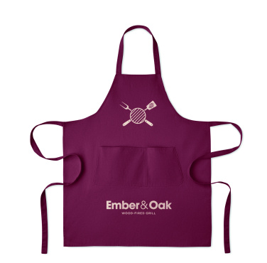 Logo trade advertising products image of: Organic cotton apron 240 gr/m²