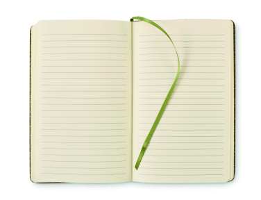 Logo trade promotional product photo of: A5 notebook with hard cover