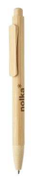 Logotrade promotional merchandise picture of: Bamboo automatic ball pen