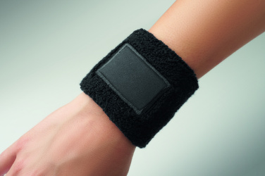 Logo trade promotional gifts image of: Wristband in polycotton
