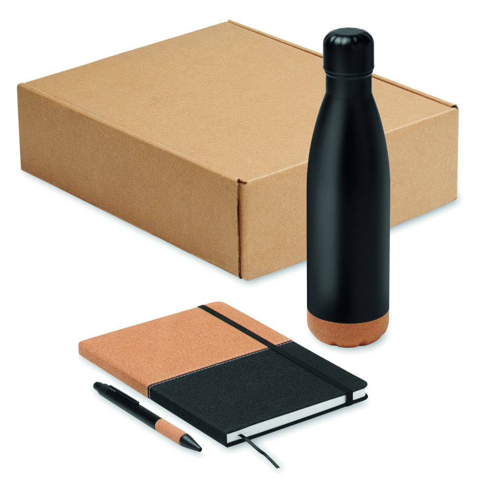 Logo trade promotional gifts picture of: 3 piece gift set in box