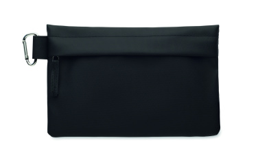 Logo trade promotional merchandise picture of: Organizer pouch in 600D RPET