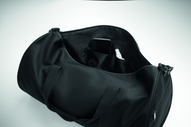 Logo trade promotional gift photo of: Duffle bag in 600D RPET