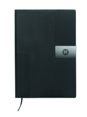 Logo trade promotional giveaways image of: A5 PU notebook