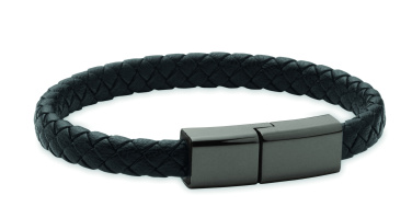 Logotrade advertising product image of: Braided bracelet cable type-C