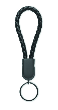 Logo trade promotional products image of: Key ring loop cable type-C