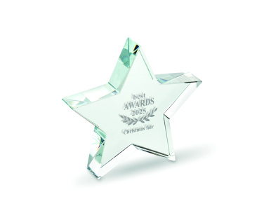 Logotrade advertising product image of: Glass star award