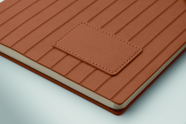 Logotrade promotional gift image of: A5 notebook in smokey PU
