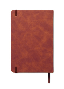Logotrade promotional item picture of: A5 smokey PU notebook