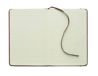 Logo trade promotional gifts image of: A5 smokey PU notebook